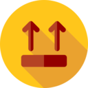shipping and delivery,up,signs,arrows,orientation,side,side up ok 